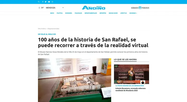 Cobertura de prensa — Sitio Andino