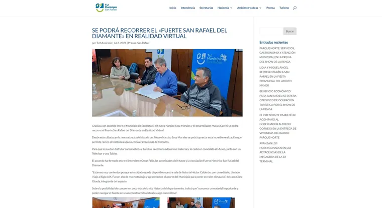Cobertura de prensa — Municipalidad de San Rafael
